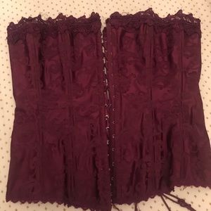 Purple fairy corset. Used for fairy cosplay
